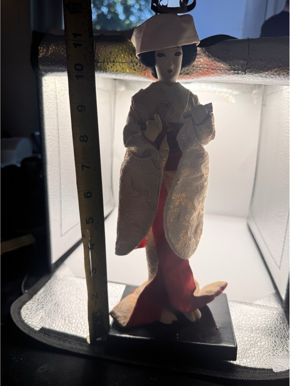 Vintage Japanese Nishi Hanayome Doll 1950s Geisha 12"